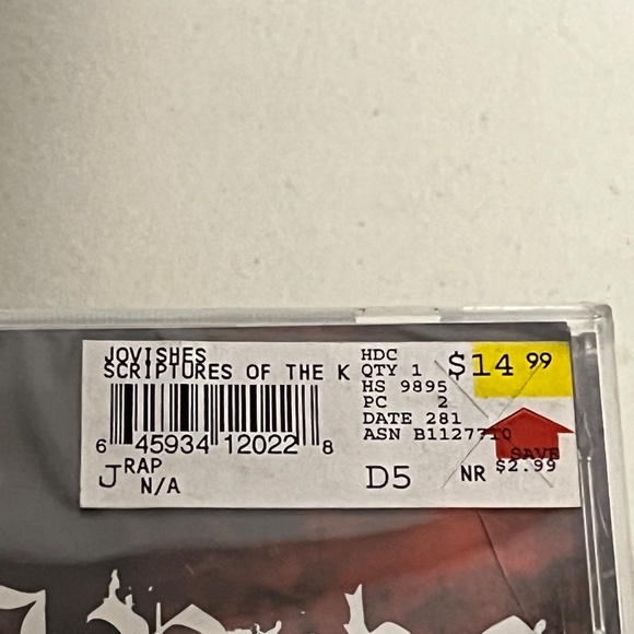 Jovishes Scriptures Of The King CD Hip Hop Gangsta - Picture 3 of 8